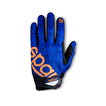 Guantes mecánico Sparco MECA-3 azul-naranja