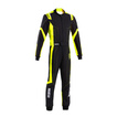 Traje de karting Sparco THUNDER negro-amarillo (FIA)