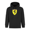 Sudadera hombre Shield negra Ferrari F1 2025