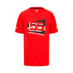 Camiseta de hombre Sainz Driver Ferrari Red F1