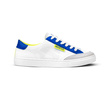 Botas Sparco S-TIME blanco-azul-amarillo