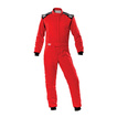 Traje de carreras OMP FIRST-S MY20 rojo (homologación FIA)