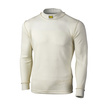 Camiseta de cuello alto OMP FIRST ecru (homologación FIA)