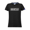 Camiseta de mujer Sparco FRAME negro