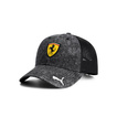 Gorra de béisbol de hombre Trucker Black Ferrari F1 2025