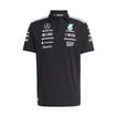 Polo hombre Team Mercedes AMG F1 2025 negro