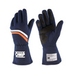Guantes de carreras OMP DIJON MY21 azul oscuro (homologación FIA)