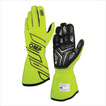 Guantes de carreras OMP ONE-S MY25 amarillo (homologación FIA)