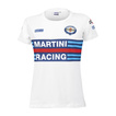 Camiseta de mujer Sparco Martini Racing blanco