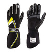 Guantes de carreras OMP TECNICA MY21 negro-rojo (homologación FIA)
