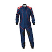 Mono de karting para niños OMP KS-3X Art 8877-2022 azul marino-rojo