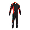 Traje de karting Sparco THUNDER negro-rojo (FIA) para niños