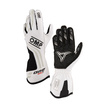 Guantes de carreras OMP ONE EVO X MY24 blanco (FIA)