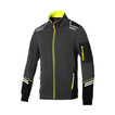 Sudadera Sparco TECH gris-amarillo
