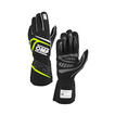 Guantes de carreras OMP FIRST MY24 negro/amarillo (FIA)