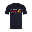 Camiseta para hombre Front Logo Red Bull Racing 2025 azul marino