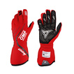 Guantes de carreras OMP ONE EVO X rojo (homologación FIA)