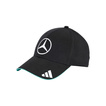 Gorra de béisbol Team Mercedes AMG F1 2025 negro