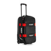 Bolsa de viaje con ruedas TRAVEL Sparco negro-rojo