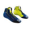 Botines OMP TECNICA my2025 azul oscuro-amarillo (FIA)