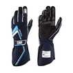Guantes de carreras OMP TECNICA MY21 azul oscuro (homologación FIA)