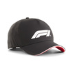 Gorra de béisbol infantil negra Logo Formula 1 2025