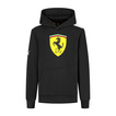 Sudadera infantil Shield negra Ferrari F1 2025