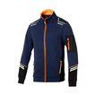 Sudadera Sparco TECH azul-naranja