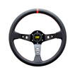 Volante OMP CORSICA BLACK-RED cuero
