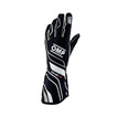 Guantes de carreras OMP ONE-S MY20 negro (homologación FIA)