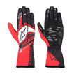 Guantes de karting Alpinestars TECH-1 K RACE V2 CORPORATE rojo-negro