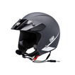 Casco con intercomunicador OMP STAR-J MY24 negro