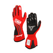 Guantes de carreras OMP ONE EVO X MY24 rojo (FIA)