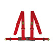 Cinturones de seguridad OMP Racing de 4 puntos ECE, DA508, rojo