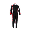 Traje de carreras de niños Sparco THUNDER MY20 negro-rojo (CIK-FIA)