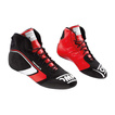 Botines OMP TECNICA MY21 negro/rojo (FIA)
