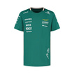Camiseta Fernando Alonso Team Aston Martin F1 2025 para niños