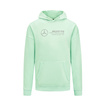 Sudadera con capucha para hombre Retro Hoodie Mint Mercedes AMG F1