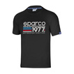 Camiseta de hombre Sparco 1977 negro