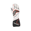 Guantes de carreras Alpinestars Tech-1 ZX V2 color blanco (FIA)