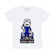 Camiseta T-shirt para niño Future Driver Sparco blanco