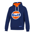 Sudadera Hombre Capucha Sparco GULF azul marino