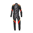 Traje de karting OMP KS-X Art 8877-2022 negro-rojo (FIA)