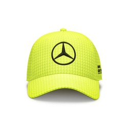 Gorra de hombre de béisbol Lewis Team yellow Mercedes AMG F1